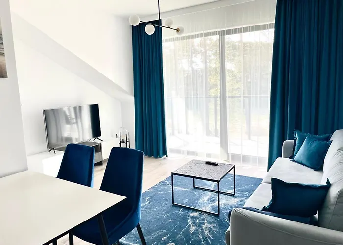 Lazurowy A326 Z Dostepem Do Basenu Διαμέρισμα Niechorze