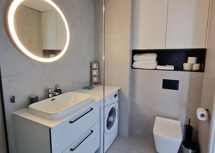 Lazurowy A326 Z Dostepem Do Basenu * Niechorze